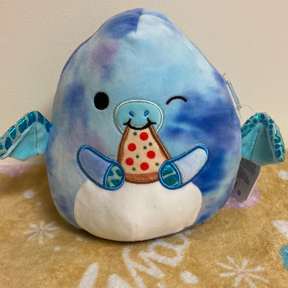 Blue dragon squishmallow